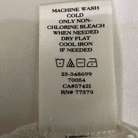 Ann Taylor Cream Blouse-Size XL - Picture 11 of 12